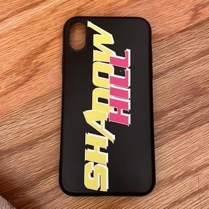 Shadow hill pink and yellow iPhone XR case.
